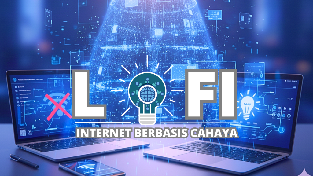 LI-FI: Mengenal Internet Berbasis Cahaya, Teknologi yang Mengubah Lampu LED Jadi Router.